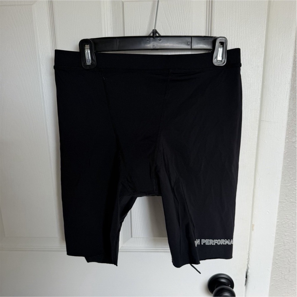 2XU Men's Black Compression Cycling Shorts XXL Padded Stretch Pull-On Logo